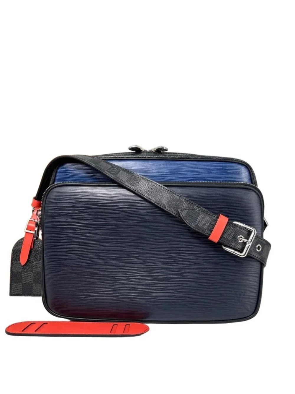 Louis Vuitton Epi Damier Graphite Messenger Bag Black